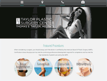 Tablet Screenshot of doctortaylor.com